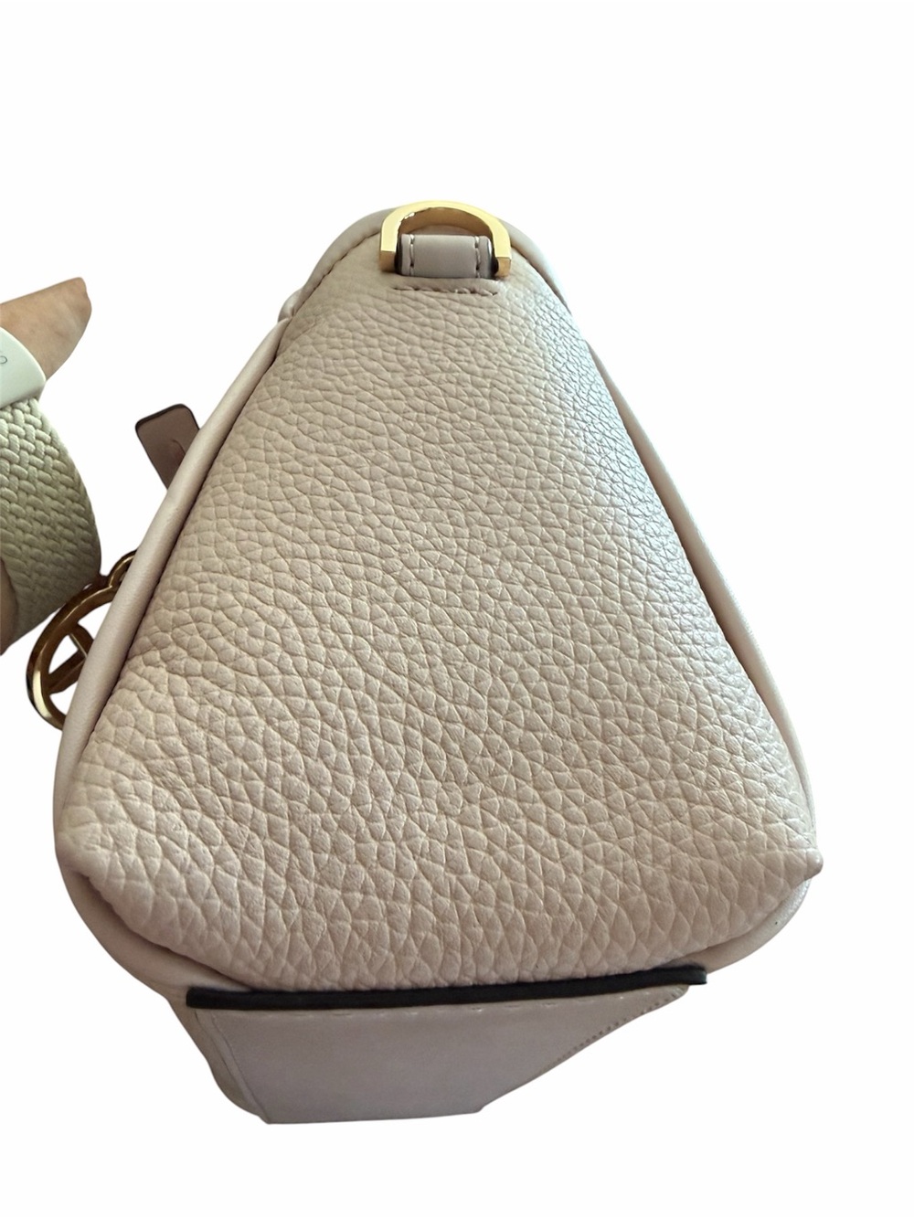 Michael Kors Carene Pink Pebbled Leather Mini Satchel NWT - Picture 9 of 10